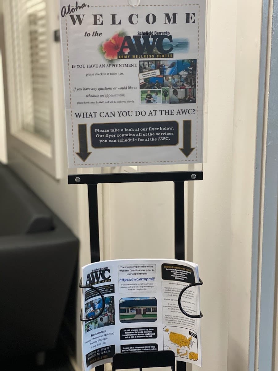 Armed Forces Wellness Center at Schofield Barracks photo 1 of 5