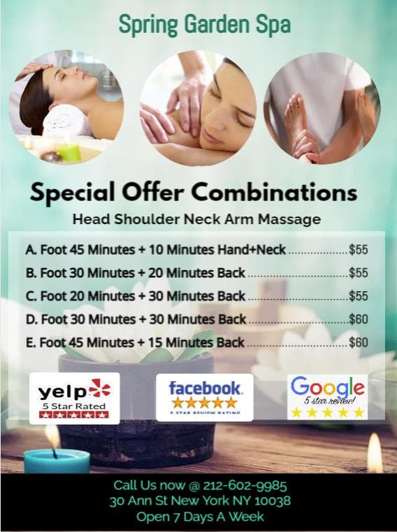 Spring Garden Spa 30 Ann St