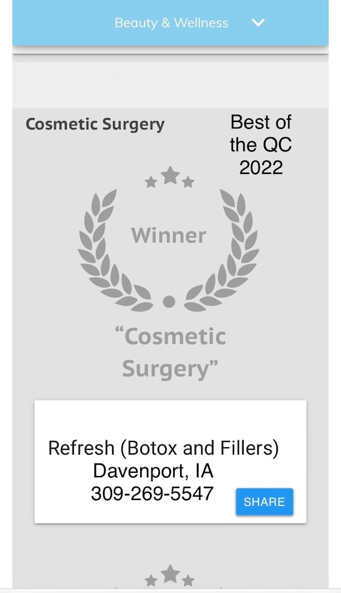Refresh (Botox and Fillers)