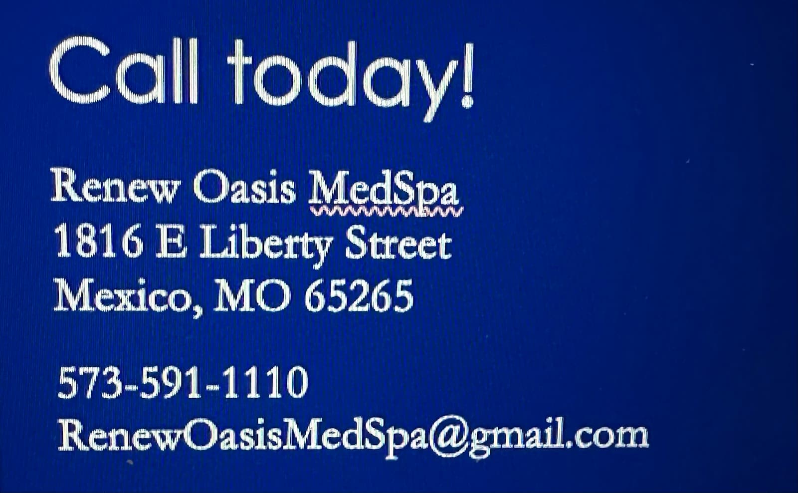 Renew Oasis MedSpa, LLC