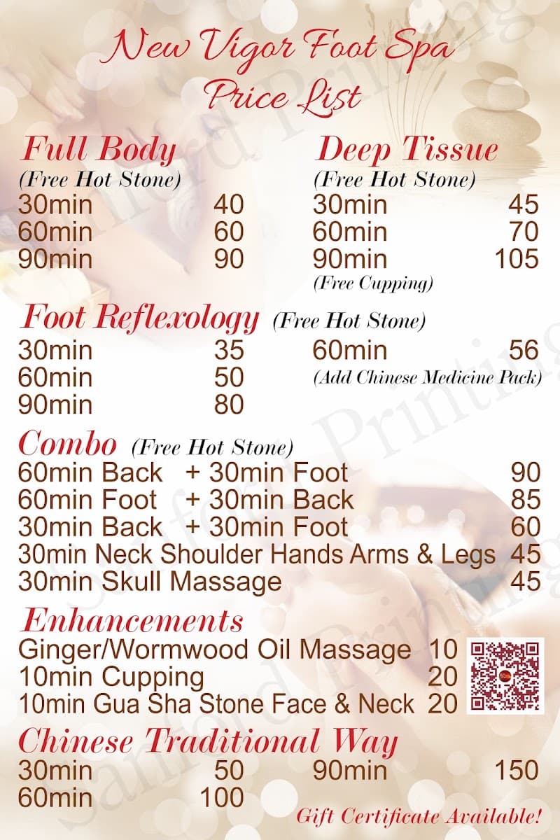 New Vigor Foot Spa