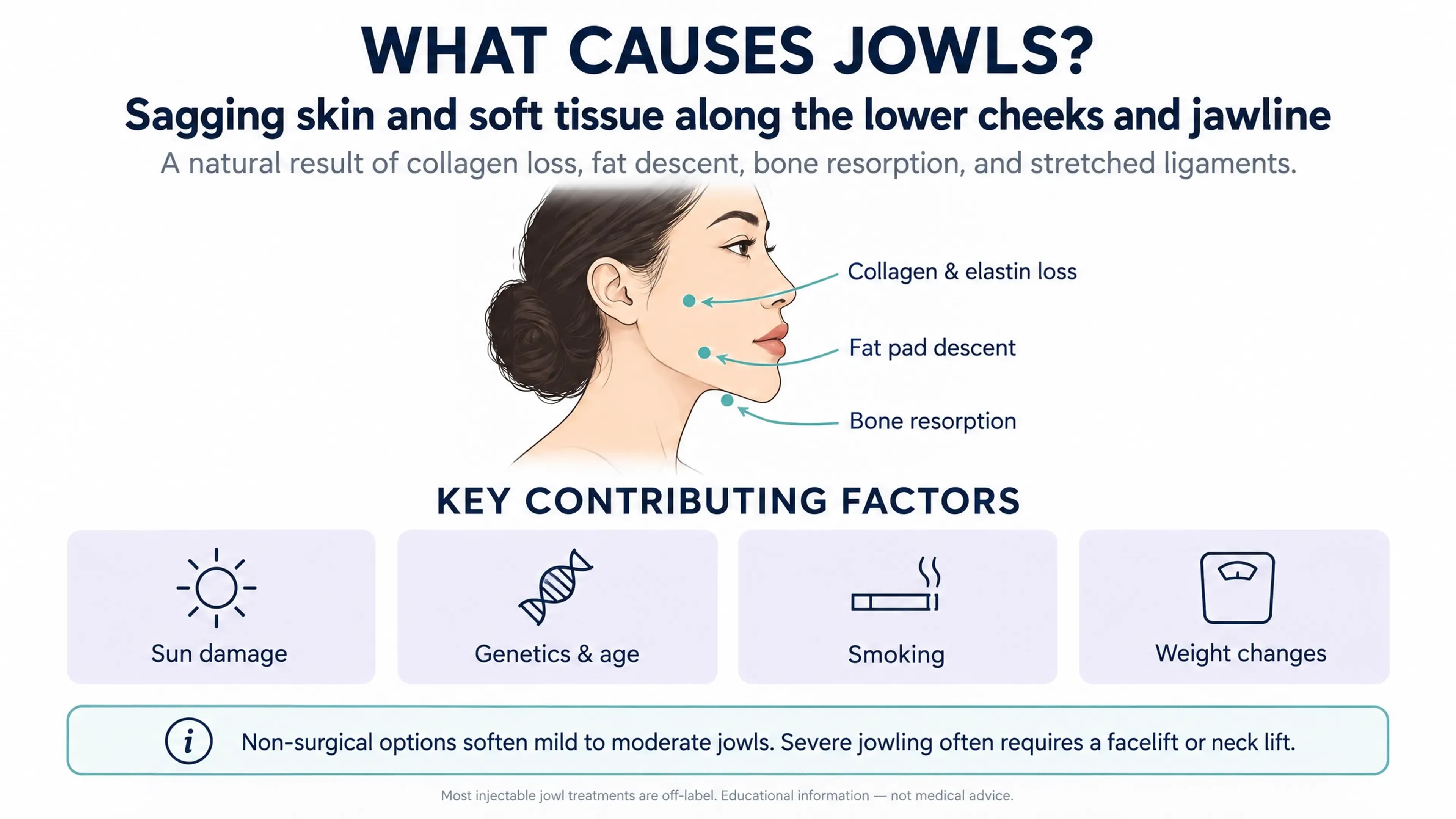 What Causes Jowls? Sagging Jawline Causes & Treatments (2026)